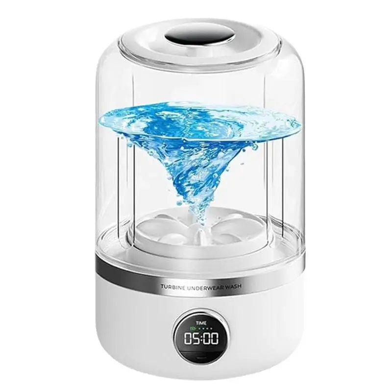Portable Rechargeable Mini Washing Machine for Underwear,Mini Portables Washing Machine, 20 Washes per Charge