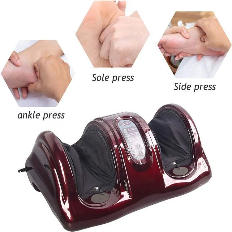 Shiatsu Heating Foot Massager Machine Foot And Calf Massager With Increased Blood Flow Circulation Specific Equipment